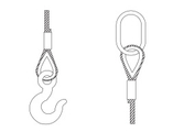 成套钢丝绳索具的使用方法（适用于压制钢丝绳索具和插编钢丝绳索具）